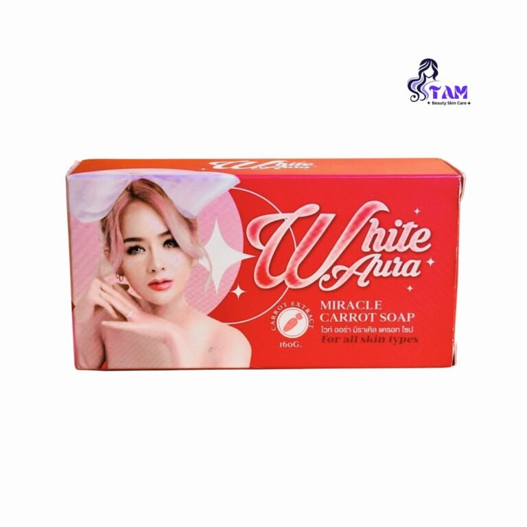 White Aura Miracle Carrot Soap