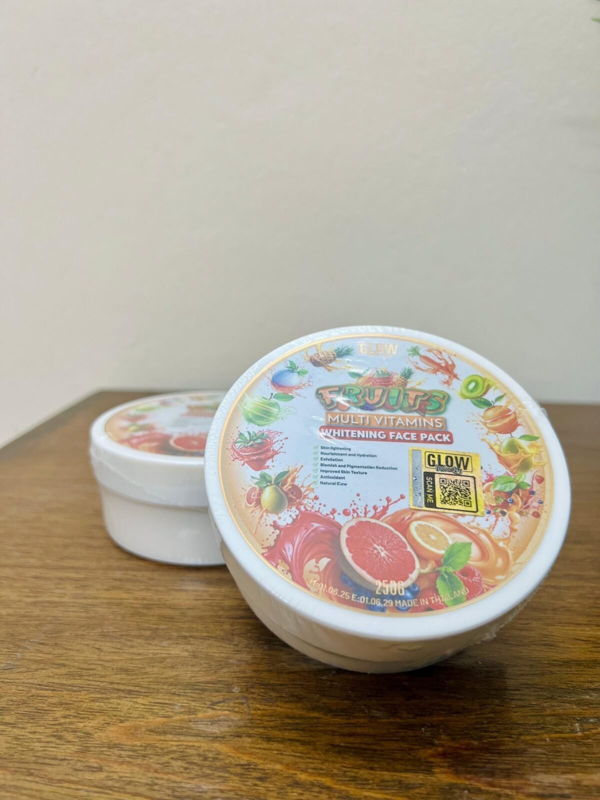 FRUITS Multi Vitamins Whitening Face Pack - TAM Beauty Skincare